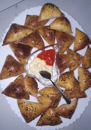 صورة لوصفة سوفلي (مثلثات صغار) 😍