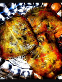 عکسی از دستور دلمه کلم پیچ🍂
