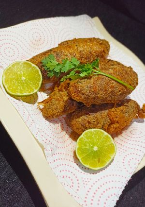 A picture of Homemade kebabs.