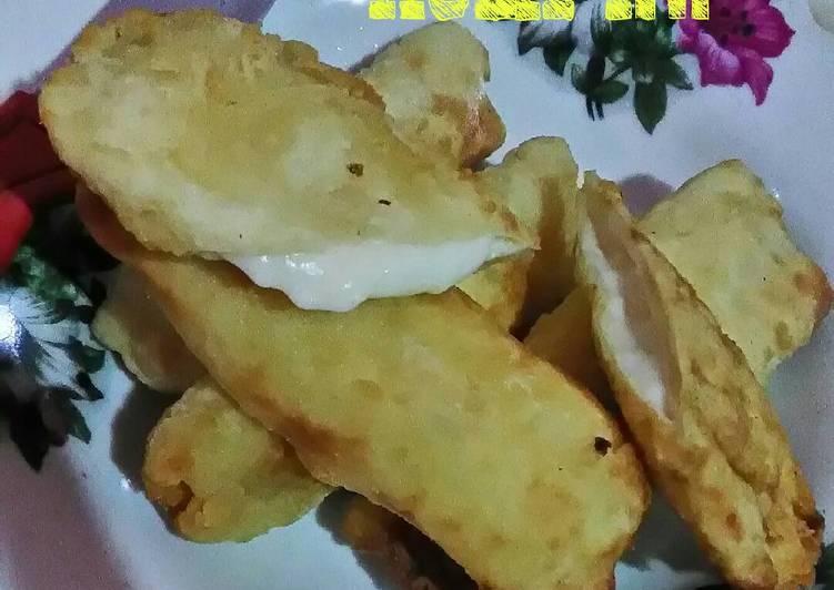Roti Goreng keju Moza KW