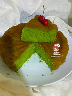 عکسی از دستور کیک اسفناج 🌱💚