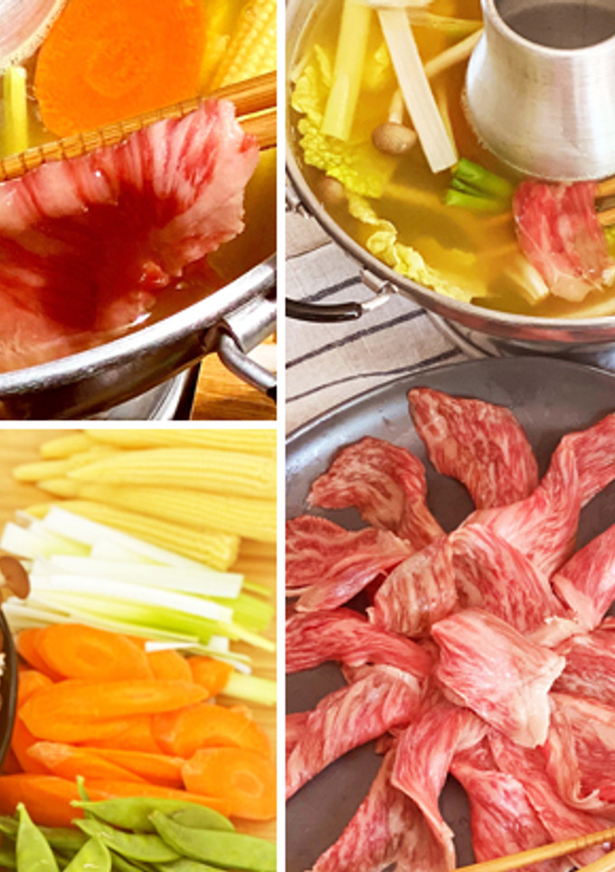A picture of Shabu Shabu With Miyazakigyu Wagyu Beef.