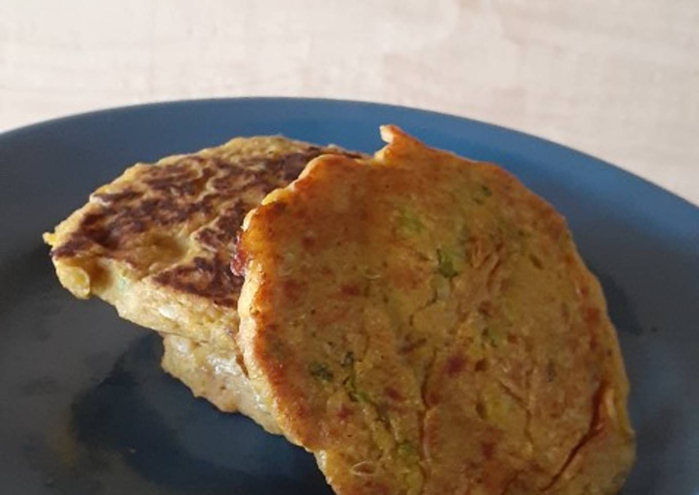 Hotcakes de batata y zucchini!