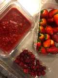 Mermelada de fresas y frambuesas saludables.. porque comer sano no es aburrido!!!