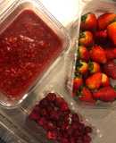 Mermelada de fresas y frambuesas saludables.. porque comer sano no es aburrido!!!