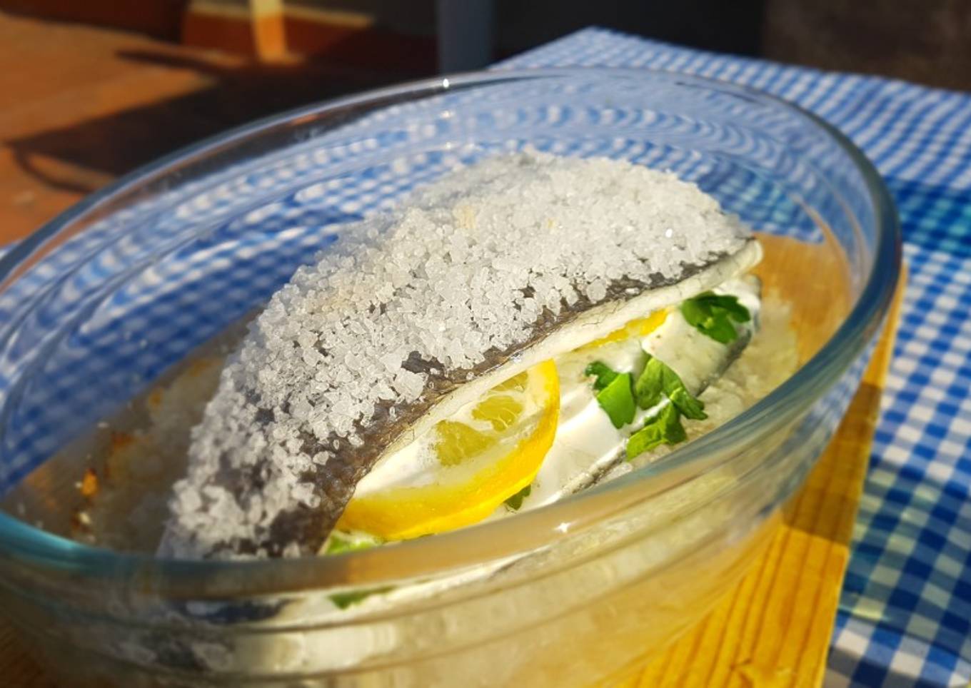 Dorada a la sal fácil