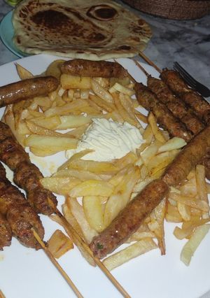 صورة لوصفة كباب تركي