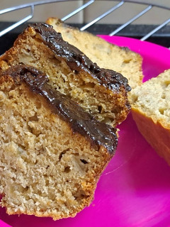 Una foto de Budín húmedo de manzanas caramelizado