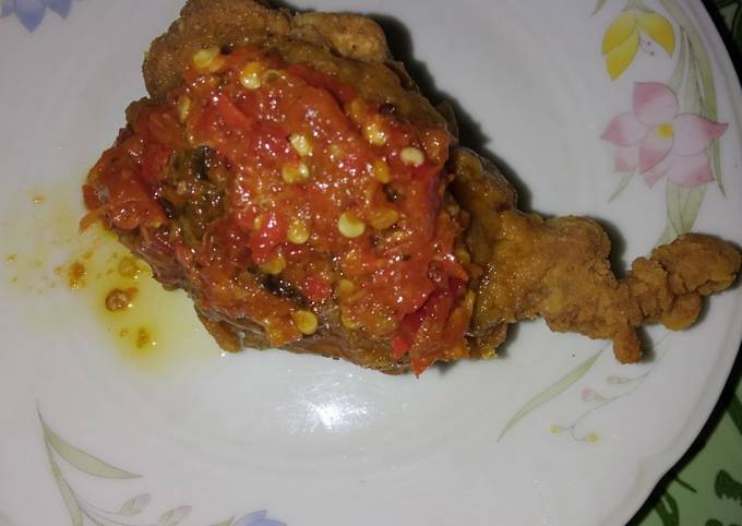 Ayam geprek