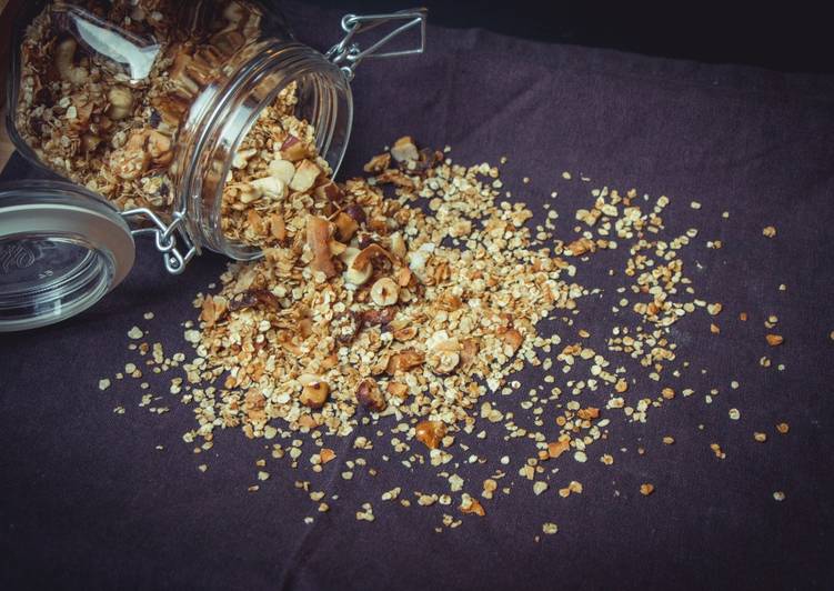 Nos 8 Meilleures Recettes de Granola fait maison sans gluten