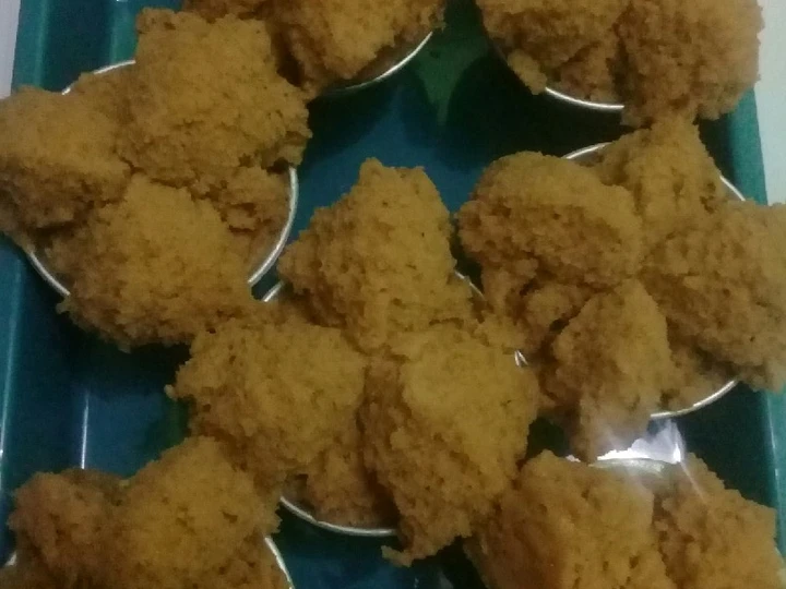 Cara Gampang Menyiapkan Resep Bolu kukus gula merah merekah yang Lezat Sekali Anti Ribet, Mantap