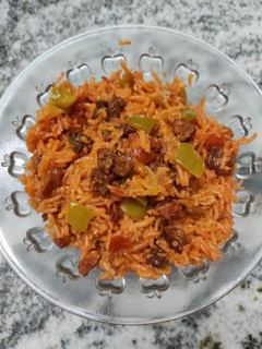 Party jollof rice ainihin hoton girkin