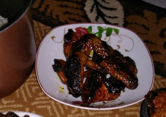 Ayam bakar pedas manis gurih (teflon) ala anak kostan