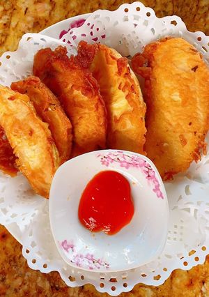Hình của món Sa kê chiên bột.