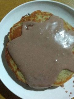 Foto resep Pan cake lembut pisang ambon vla coklat