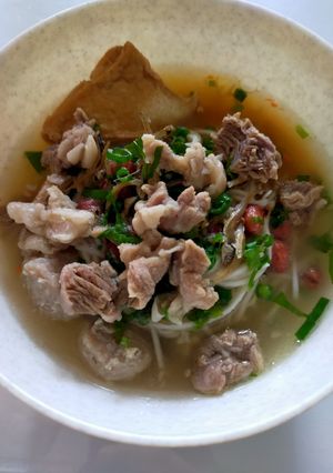 Foto resep Mie Asin/Mie Panjang umur (Singkawang,Kalimantan Barat)
