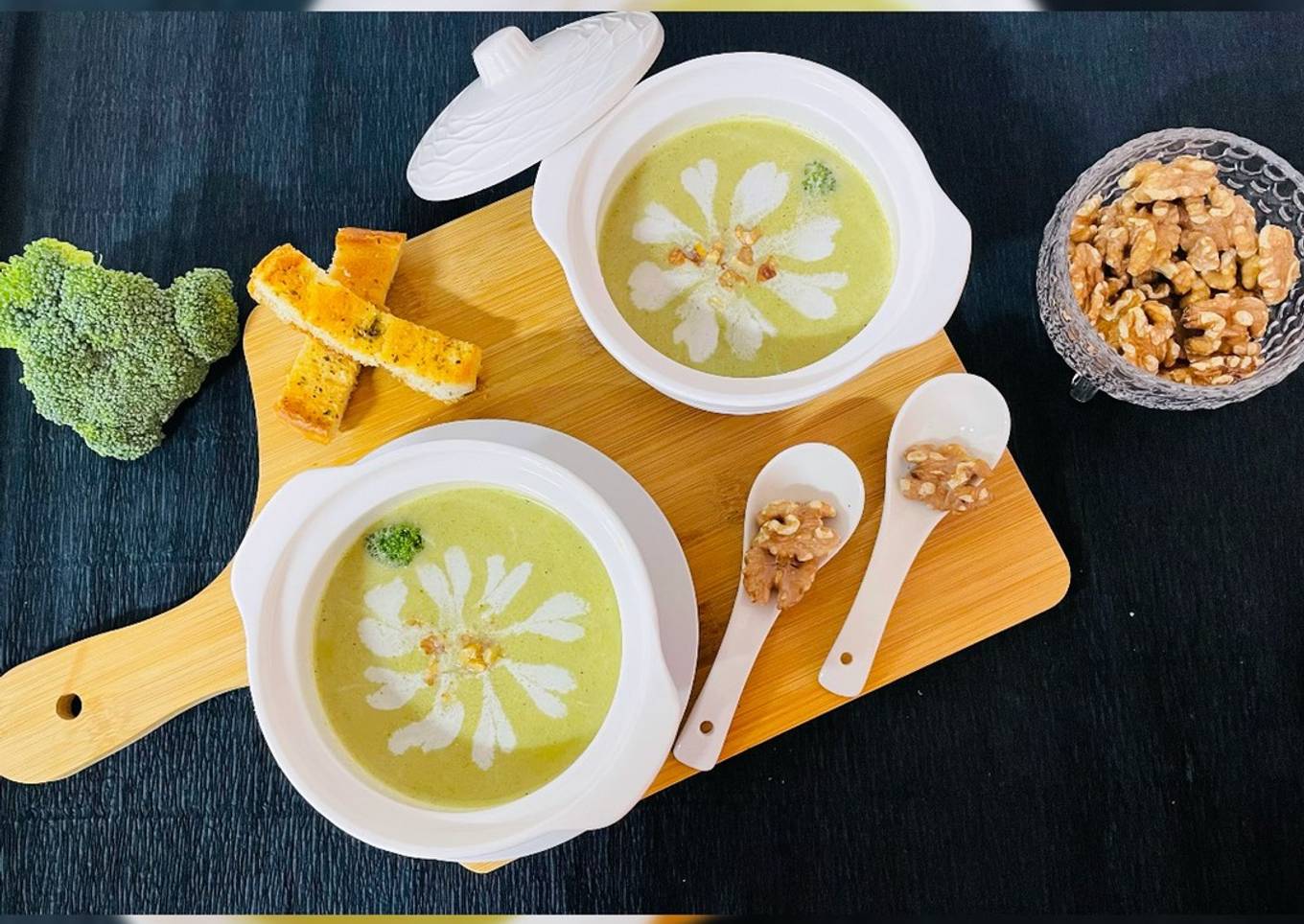 Broccoli Nut Soup