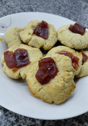 Una foto de Pepas sin TACC con Harina de Almendras!! Ricas, Rapidas y Faciles. Super Saludables!