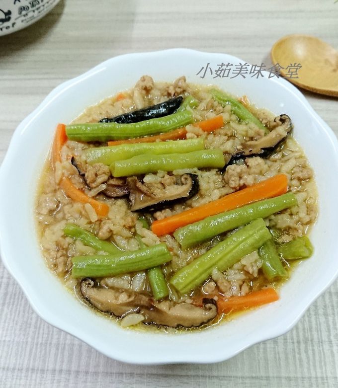 長豆鹹粥 的食譜成品照片