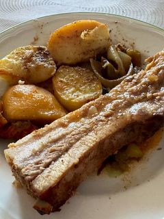 Una foto de Chuletero de cerdo asado al horno