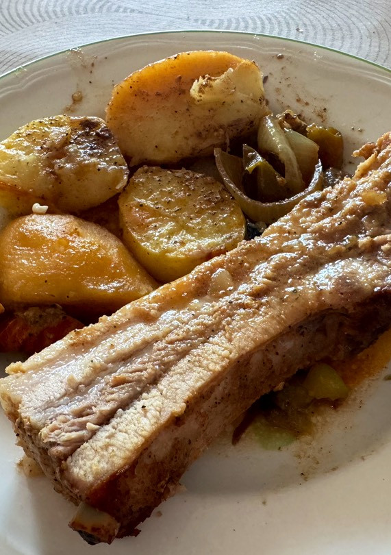 Una foto de Chuletero de cerdo asado al horno