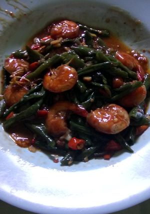 Foto resep Kacang panjang saous super pedes