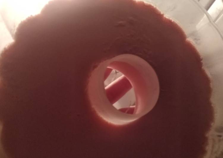 Puding stroberi