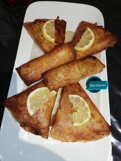 صورة لوصفة بوراك بالبطاطا والتون