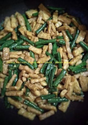 Foto resep Tumis Kacang Panjang & Tempe