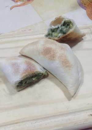 Una foto de Empanadas de verduras y queso