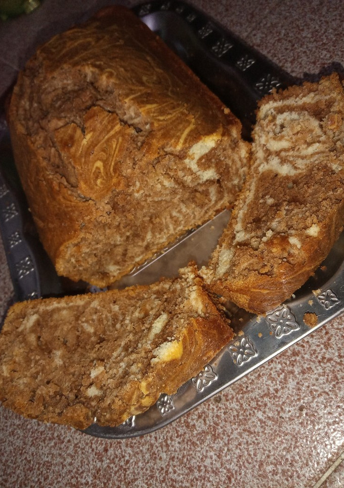 Una foto de Budín marmolado