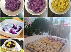 Hình của món Chè khoai dẻo.