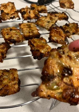 Una foto de Galletas de plátano y frutos secos, sin gluten ni azúcar!