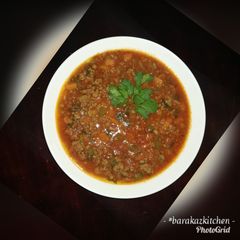 Mince meat stew A picture of Mince meat stew.
