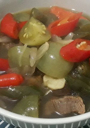 Foto resep Garang asem daging ala resto versi simple