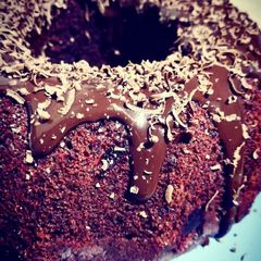 A picture of Chocolate and beetroot cake.