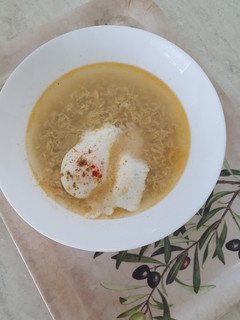 Tojásleves recept fotója