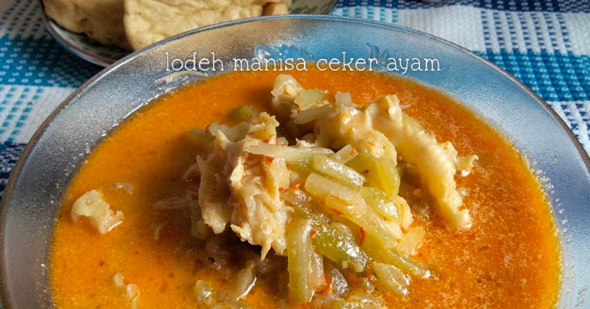 Lodeh manisa ceker ayam