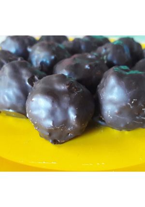 Una foto de Trufas de vainilla y chocolate