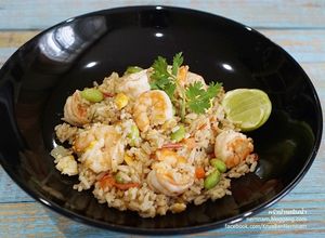 รูปของ ข้าวผัดวาซาบิกุ้ง