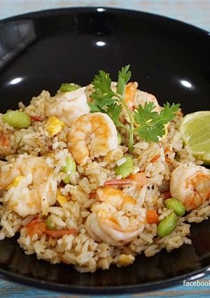 รูปของ ข้าวผัดวาซาบิกุ้ง