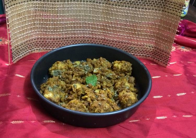 Healthy Recipe of Baked kofta chole masala curry