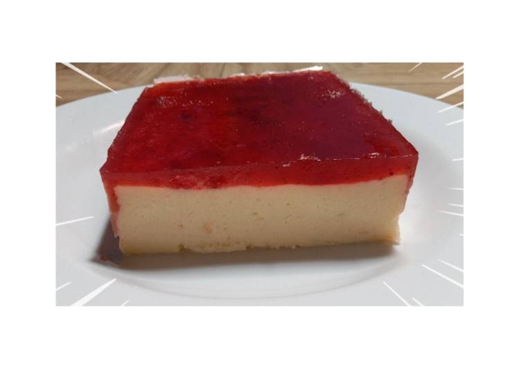 Bagaimana Membuat Strawberry cheesecake 🍰, Lezat Sekali