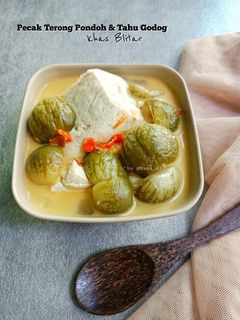 Foto resep Pecak Terong Pondoh & Tahu Godog (khas Blitar)