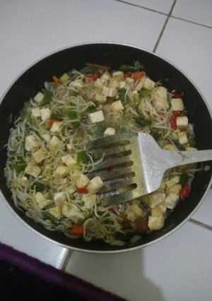 Foto resep Oseng Tahu taoge pedas