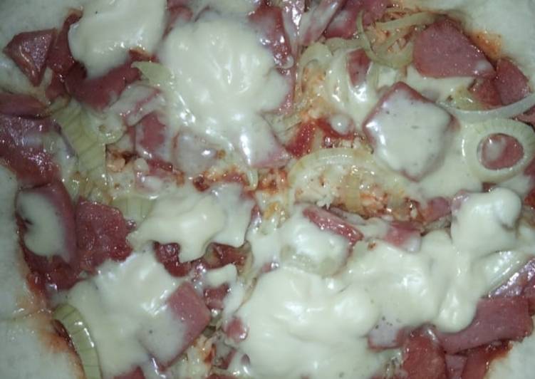 Resep Pizza ala mamah kaysan, Enak