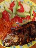 Mojarra al mojo de ajo