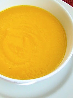 Una foto de Crema de calabaza sin nata