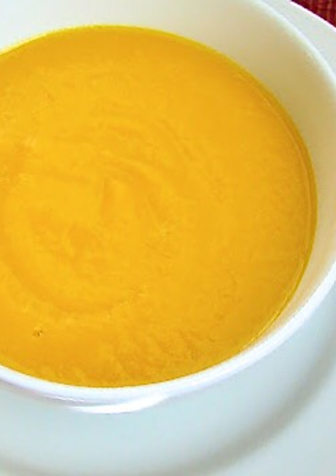 Una foto de Crema de calabaza sin nata