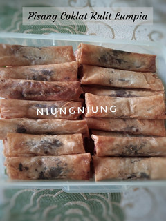 Foto resep Pisang Aroma Coklat Kulit Lumpia